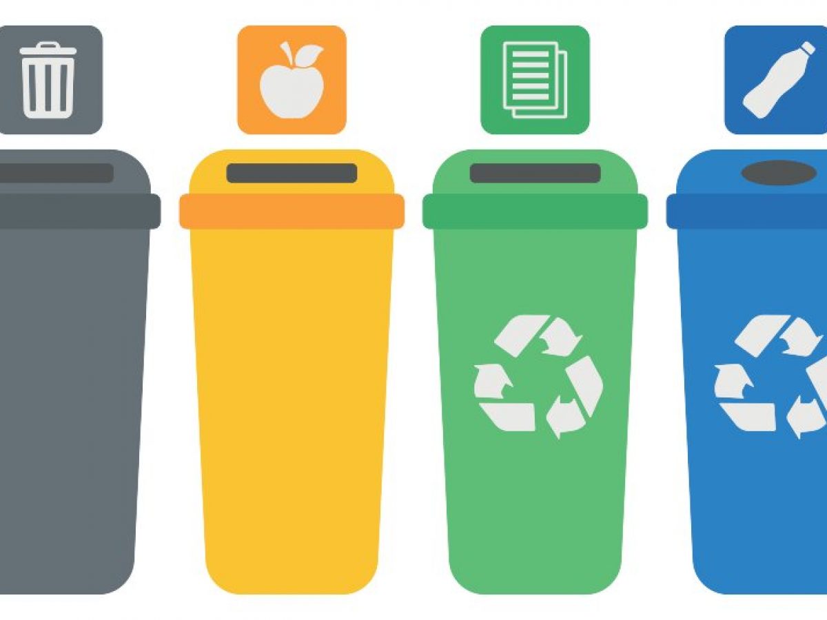 Tipos y colores de contenedores de reciclaje - Gadis Blog